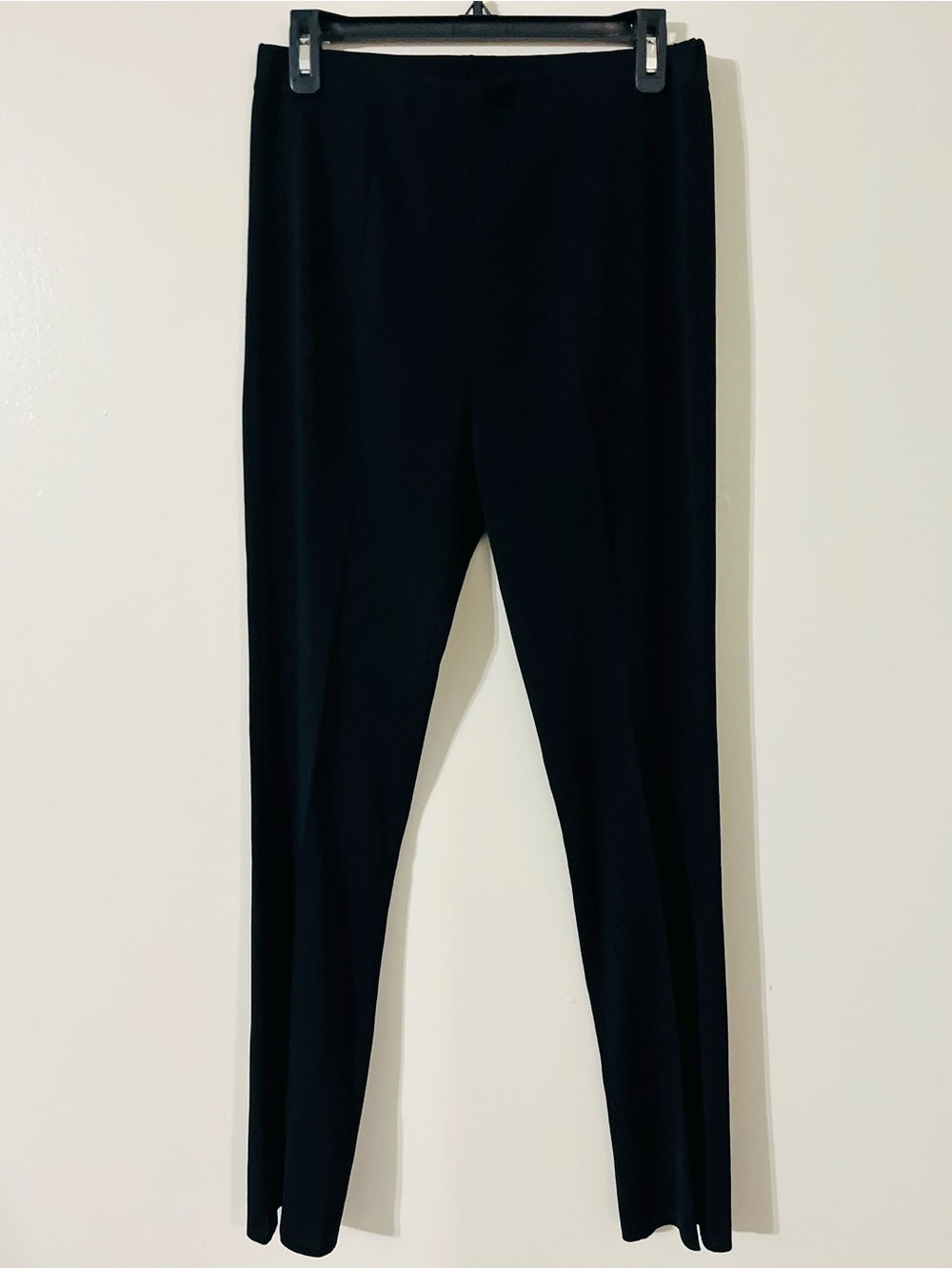 Ming Wang Black Skinny Pull-On Pants
